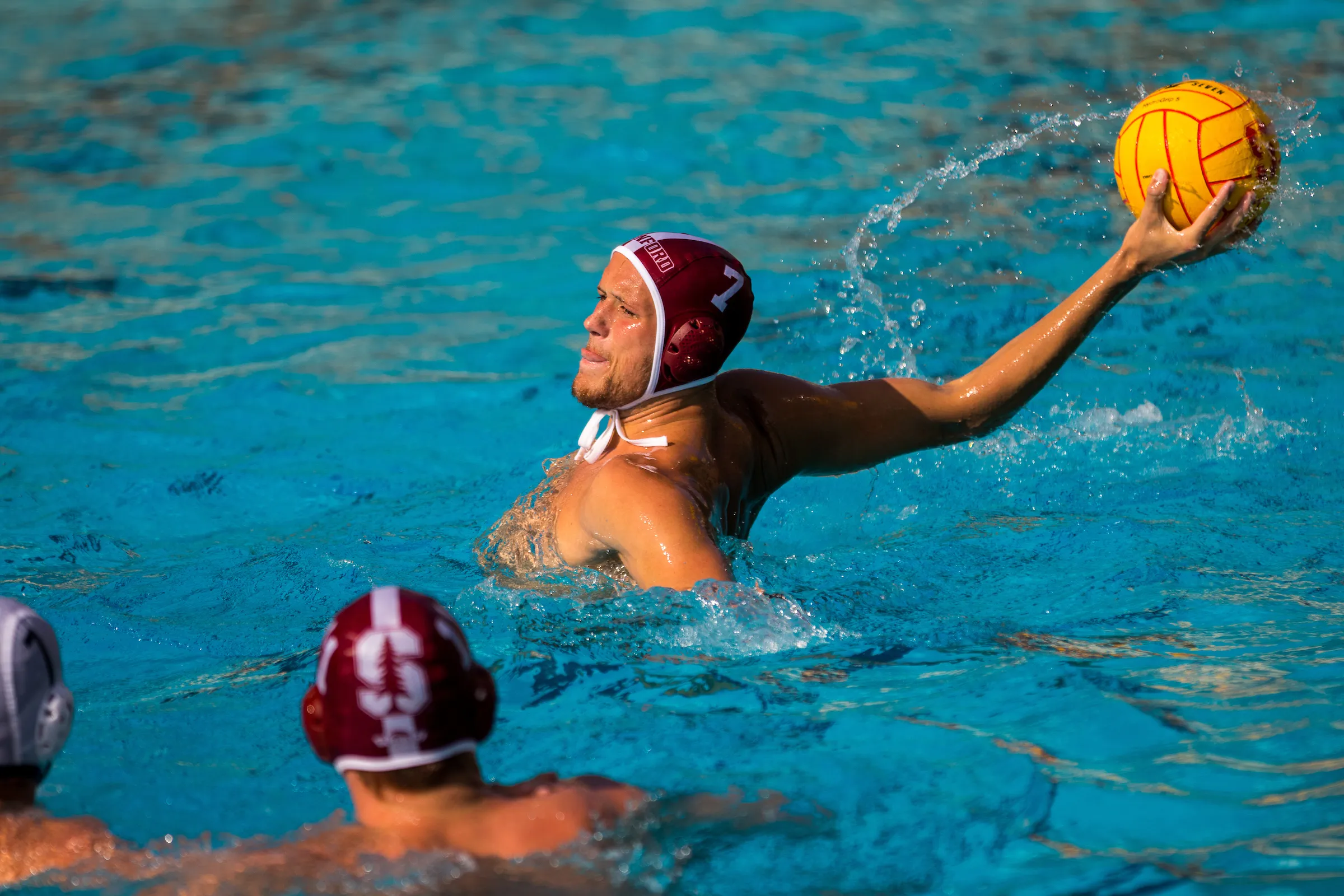 Men’s water polo cruises to a senior day victory.