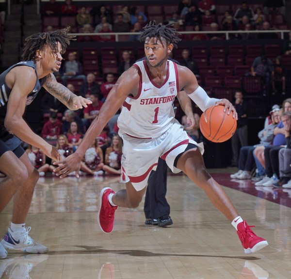 Stanford's defense starts with junior guard Daejon Davis (above). His 16 steals are second most on the team, and the younger players look to his leadership on the court. (JOHN TODD/isiphotos.com)