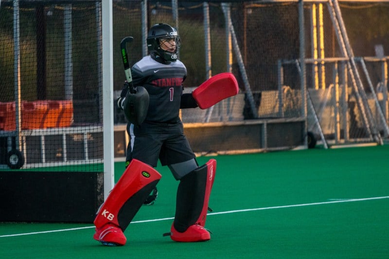 Star senior goalie Kelsey Bing (above) played her final game for the Cardinal in Friday's 4-0 loss to UNC. Bing record six saves, but her efforts ultimately came up short. (Photo: SCOTT GOULD/isiphotos.com)