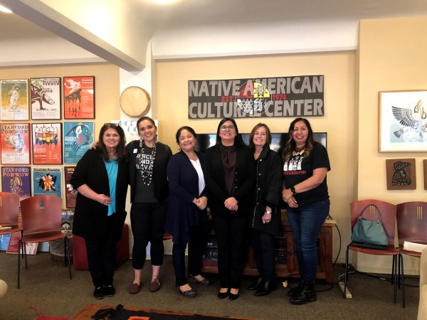 American Indian professors, researchers and community advocates led a panel to discuss historical and current issues facing the indigenous populations, and ways to heal. (Photo: Patricia Wei/The Stanford Daily)