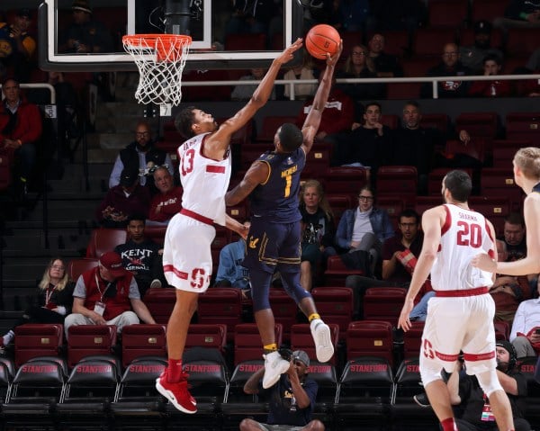 Junior forward Oscar Da Silva (above, left) was the only Cardinal to start all 31 games last season. He will have to lead a Stanford team which lost six players in the offseason. (Photo: BOB DREBIN/isiphotos.com)