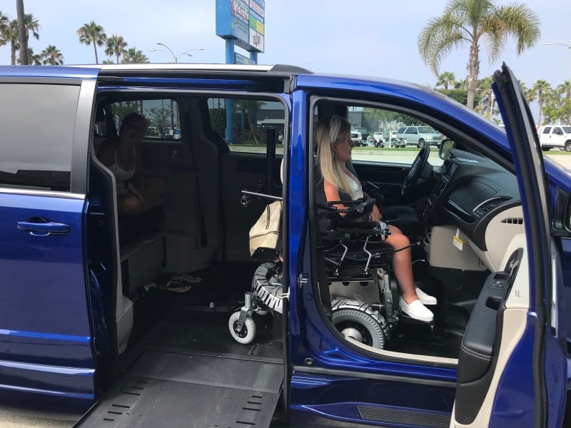 Columnist Tilly Griffiths suggests that Stanford make a wheelchair-accessible vehicle available to students. (Courtesy of Tilly Griffiths)