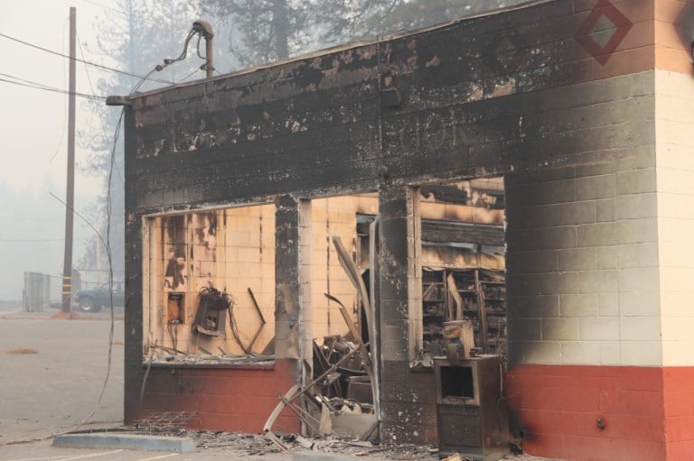 Last year's Camp Fire  brought smoke to Stanford's campus. (Photo: Courtesy of Ashlyn Rollins)