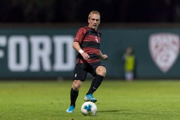 Senior midfielder Derek Waldeck (above) made his presence felt with a goal and key assists in Stanford’s 2-1 victory against Virginia Tech. (JIM SHORIN/isiphotos.com)