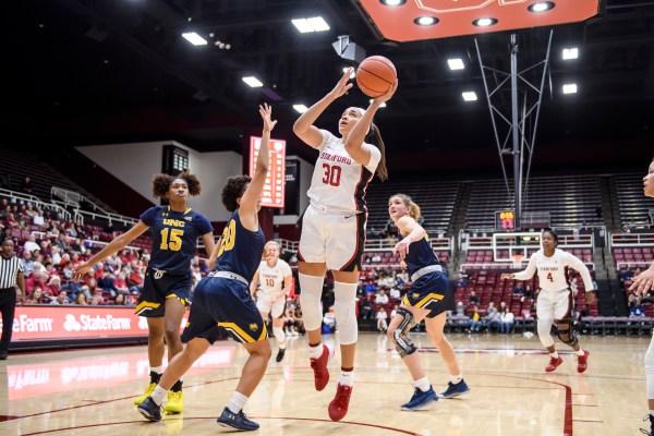 Labeled the No. 1 recruit in the nation leading up to her first year on the Farm, Jones has averaged just over 10 points per game for the Card, split time at the one guard and posted a collegiate career-high 19 against Syracuse during the semifinals of the Thanksgiving-week tournament. (KAREN AMBROSE HICKEY/isiphotos.com)