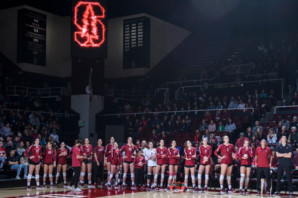 Stanford enters their 39th consecutive NCAA tournament on Friday with an opening round match against Denver.  The Cardinal are the third overall seed meaning they could have home-court advantage until the Final Four. (KAREN AMBROSE HICKEY/isiphotos.com)