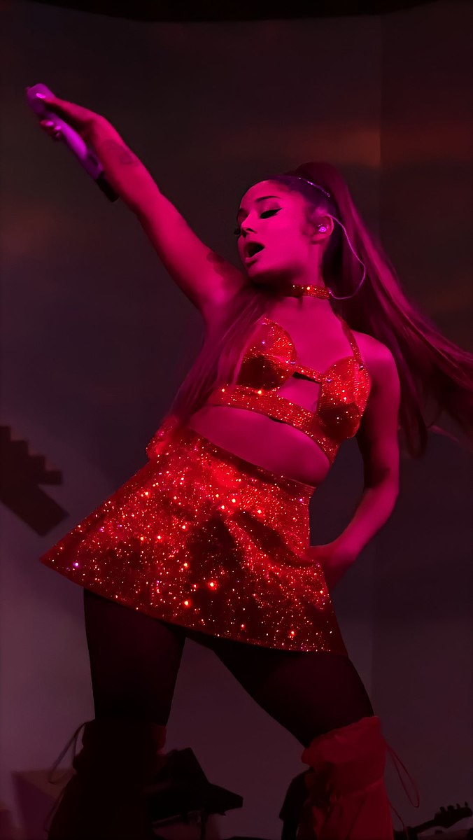 Ariana Grande (pictured during 'Sweetener' 2019 world tour) is a serious contender for the Best Pop Album and Record of the Year wildcard. (photo source: Wikimedia Commons)