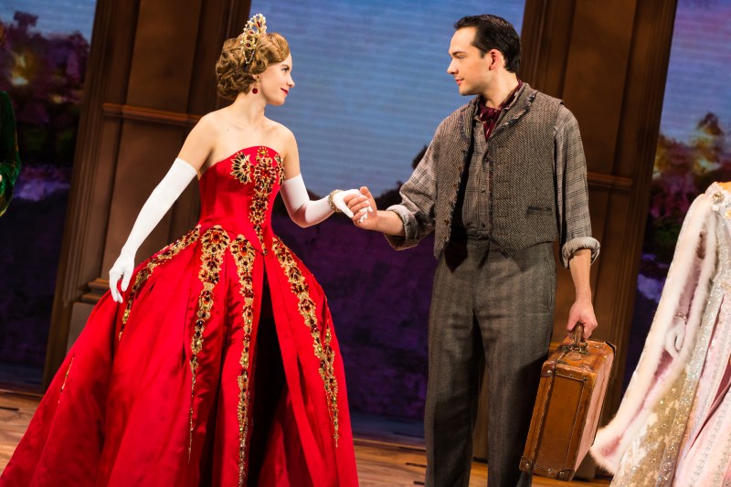 "Anastasia" may not always stick the landing, but it remains a visually stunning and thoroughly enjoyable musical. Photo: Evan Zimmerman, courtesy of Broadway Grand Rapids