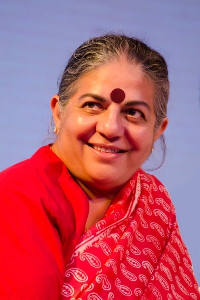 Dr. Vandana Shiva delivered the Schneider Memorial Lecture last week. Her invitation incited mild controversy. (Wikimedia Commons)