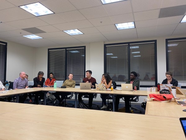 In its weekly Wednesday meeting, the Graduate Student Council (GSC) talked with representatives from Residential and Dining Enterprises (R&DE) about updates to the graduate student housing lottery. (Photo: EMMA SMITH/The Stanford Daily).