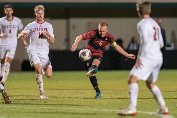 Midfielder Derek Waldeck '19 (above) was drafted on Monday by F.C. Dallas. Waldeck scored six career goals, while at Stanford. (PHOTO: ANDY MEAD/isiphotos.com)