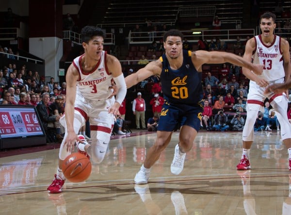 Freshman guard Tyrell Terry (above) won the Pac-12 Freshman of the Week award for his efforts against the Washington schools. The same week, Cal's Matt Bradley (above) as named the conference Player of the Week. (Photo: AL CHANG / isiphotos.com)