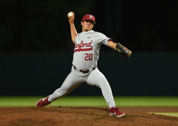 Junior pitcher Brendan Beck (above) will take the mound on opening day for No. 17 baseball. Stanford will face off against Cal State Fullerton at Sunken Diamond on Friday. (PHOTO: Cody Glenn/isiphotos.com)