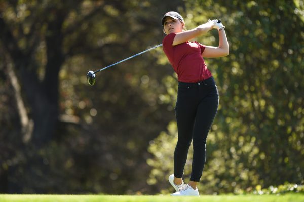 Sophomore Aline Krauter led Stanford to a 5th place finish in Guadalajara this week. She posted a team-best 4-under 68, including five birdies over the final 10 holes to move up to 13th place heading into the final round. (PHOTO: Cody Glenn/isiphotos.com)