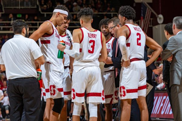 Mirroring its early success in conference play, Stanford men’s basketball has won its last four consecutive games. This week’s road meetings with Oregon State and Oregon will close out the regular season for the Cardinal. (JOHN P. LOZANO/isiphotos.com)