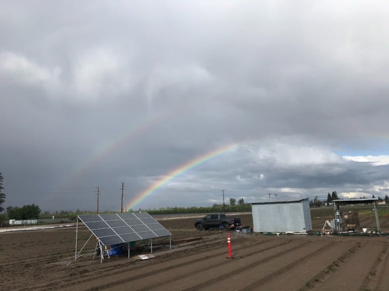 A part of Nitricity’s fertilizer production setup (Photo courtesy of: Nicolas Pinkowski)