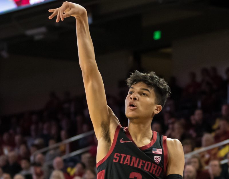 Freshman guard Tyrell Terry (above) declared for the 2020 NBA draft on Monday. Terry's 14.6 points per game this season was second-most all-time by a Cardinal freshman. (Photo: ROB ERICSON/isiphotos.com)