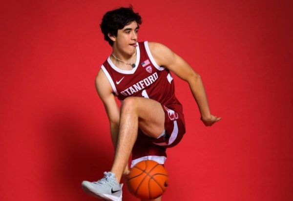 Sacramento native Isa Silva announced on Tuesday that he will join the Stanford men’s basketball’s 2021 recruiting class. The four-star guard is ranked #33 overall for his class. (Courtesy of Isa Silva)