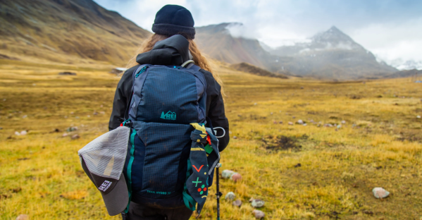 A hiking backpack, cache of personal worries and hopes. (Photo: WhereNext)