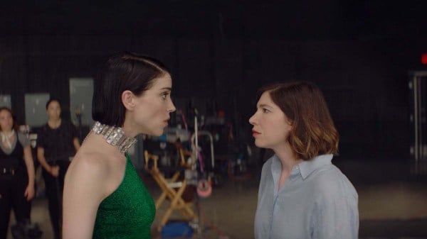 St. Vincent and Carrie Brownstein star as fictionalized versions of themselves in "The Nowhere Inn." (Courtesy of Sundance Institute)