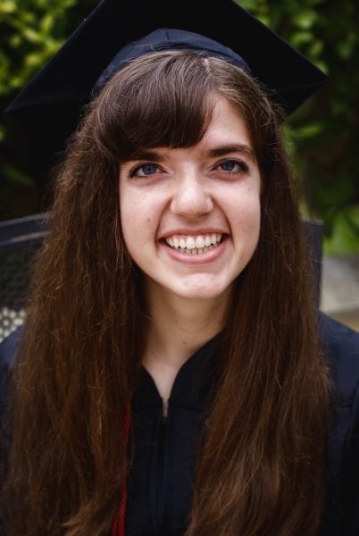 Eve La Puma '20 majored in TAPS with a minor in music (bassoon performance) and is a highly valued member of the Stanford Arts community. She celebrates her graduation this weekend with the class of 2020 and will be dearly missed. (Photo courtesy of Eve La Puma)