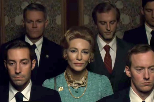 Phyllis Schlafly is played by Cate Blanchett in Hulu's "Mrs. America." (Photo: Hulu)