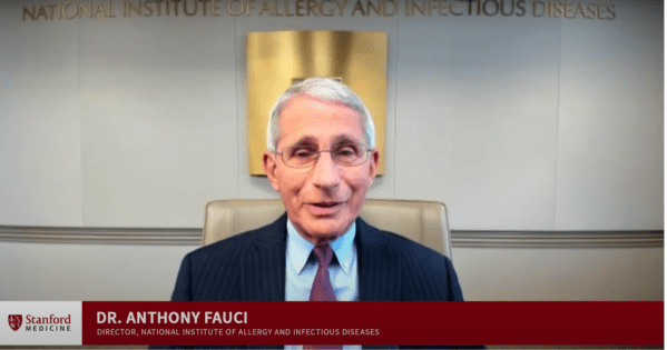 Stanford Medicine hosted an interview with a leading expert in infectious diseases, Dr. Anthony Fauci, to discuss updates on the pandemic on Monday, July 13, 2020. (Photo: Leanna Sun/The Stanford Daily)