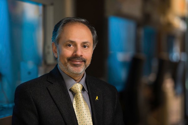 Gambhir, the Virginia and D.K. Ludwig Professor in Cancer Research and chairman of the department of radiology, died on July 18. He was 57. (Photo: Steve Fisch, courtesy of Stanford Medicine.)