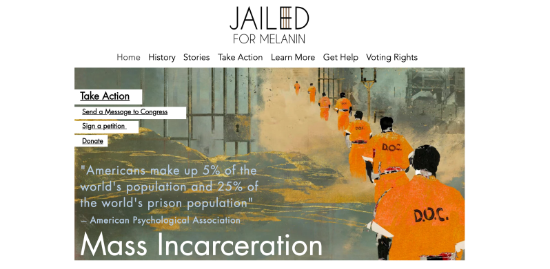 (Photo: Jailed for Melanin website)