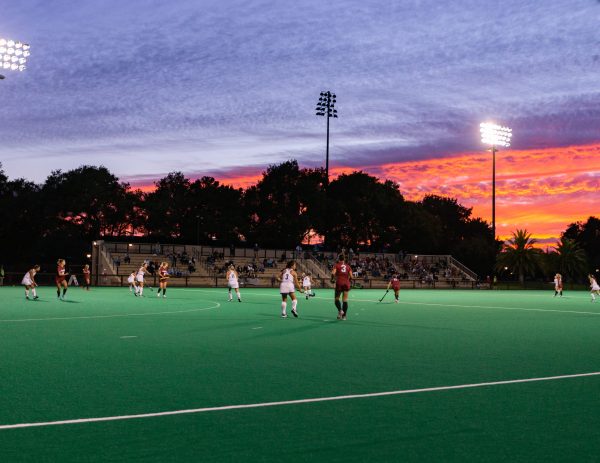 Among Stanford's cited reasons for the forthcoming cancellation of varsity field hockey is "incremental investments required to keep or put the sport in a position to achieve competitive excellence on the national level." The team, however, has collected 17  NCAA appearances since 1985. (Photo: JOHN P. LOZANO/isiphotos.com)