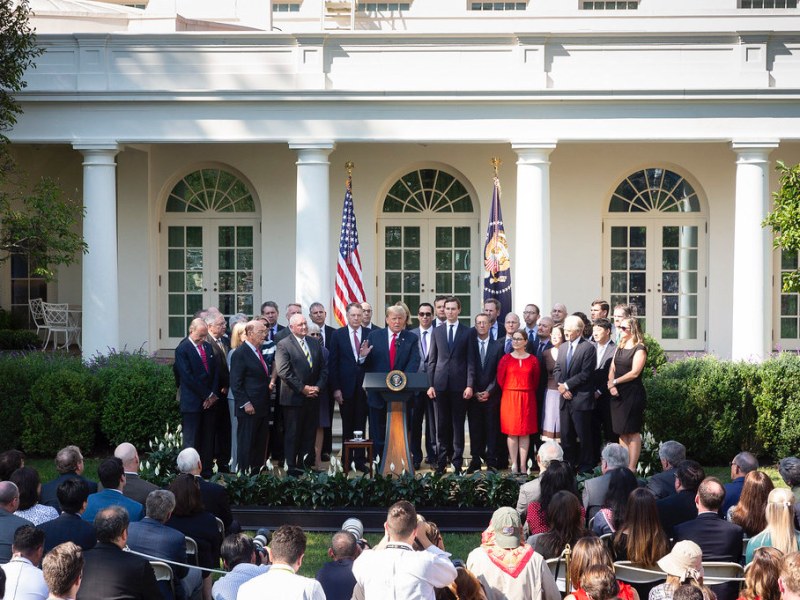 "Americans should have learned something after trying to remake 'The Inbetweeners,'" Lewis stated. (Official White House Photo by Stephanie Chasez)