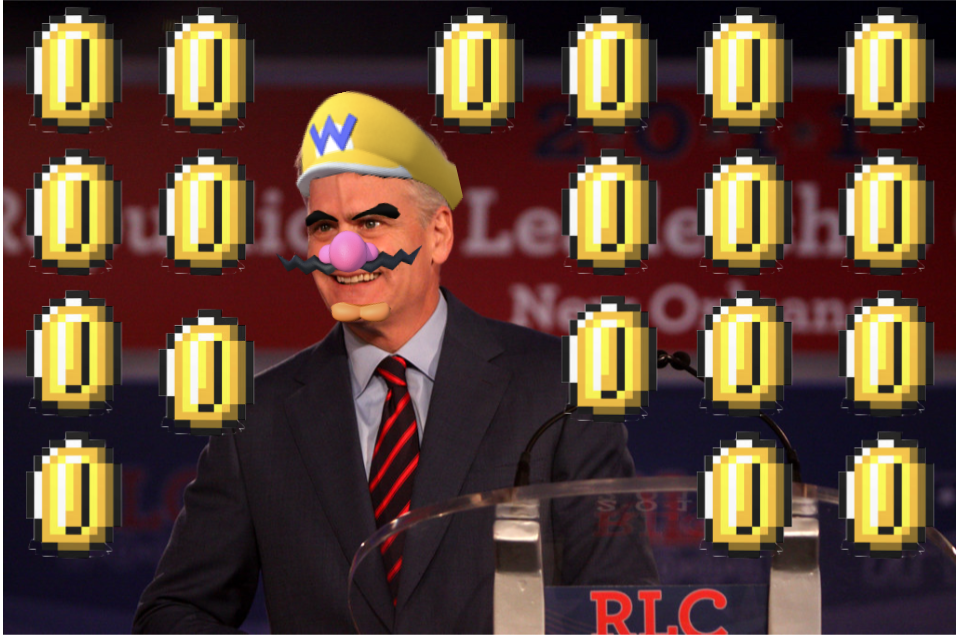 How each member of the Senate Joint Economic Committee would look as Nintendo villain Wario