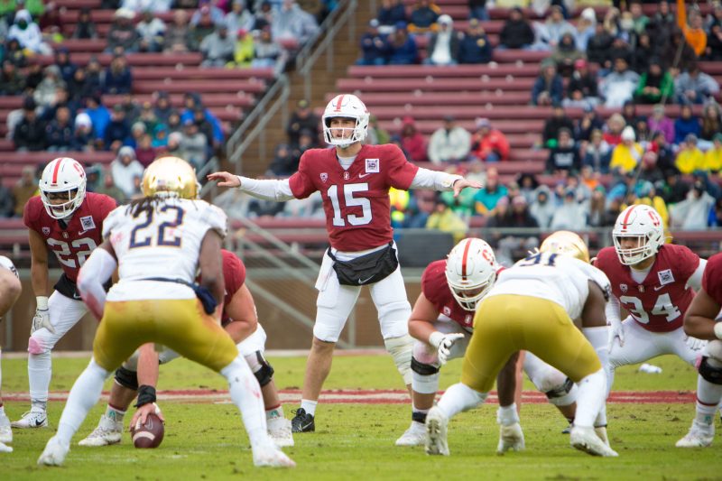 The fate of the 2020 season rests largely in the hands of senior quarterback Davis Mills (above). The football season kicks off in just 16 days at Autzen Stadium. (Photo: AL CHANG/Stanford Athletics)