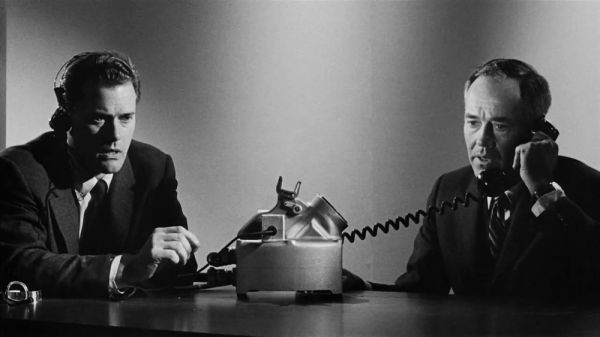 Henry Fonda and Larry Hagman as The President and Buck in "Fail Safe" (1964) (Photo: Columbia Pictures)
