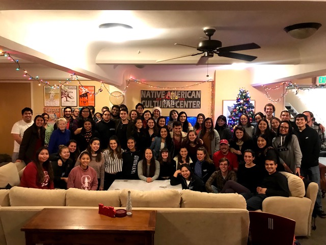 SAIO's annual Red and Green Dinner in 2018 hosted by the NACC. (Courtesy of Shayna Rose Naranjo)