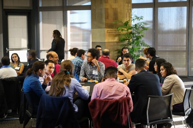 The 2019 NSF-Alliance of Research Exchange Retreat at Stanford. (Photo courtesy of Lourdes Andrade, taken by Michael Spencer)