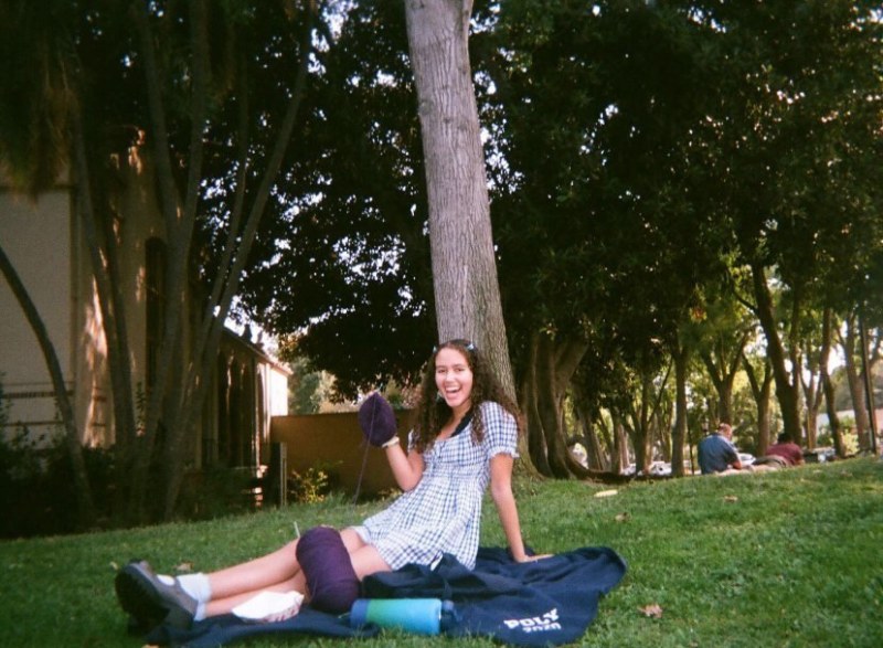 Olivia Jessner '25 during her gap year (Photo courtesy of Olivia Jessner)