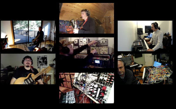 Screenshot from a recording of the 30th "Quarantine Session" made possible by JackTrip software. (Screenshot: CCRMA Website)