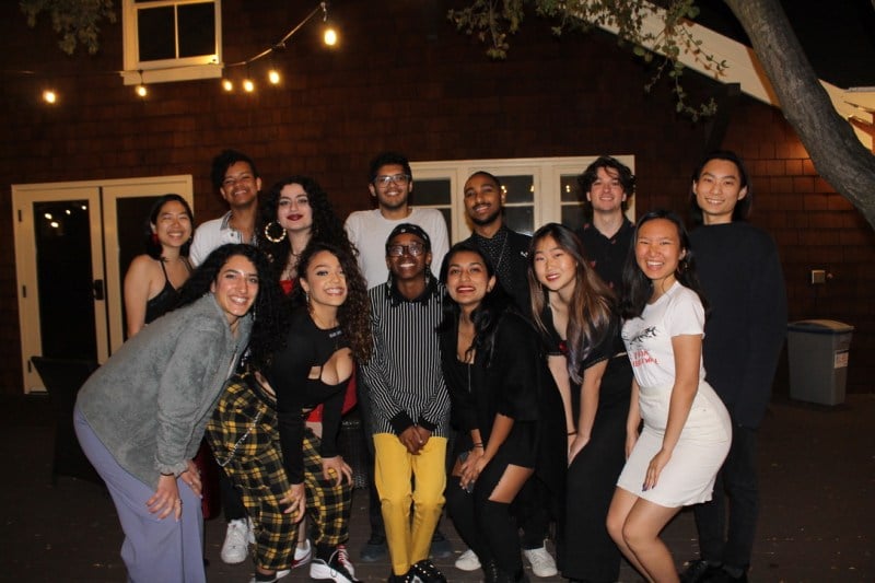 Spoken Word Collective members at an event. (Photo courtesy of Darnell Carson)