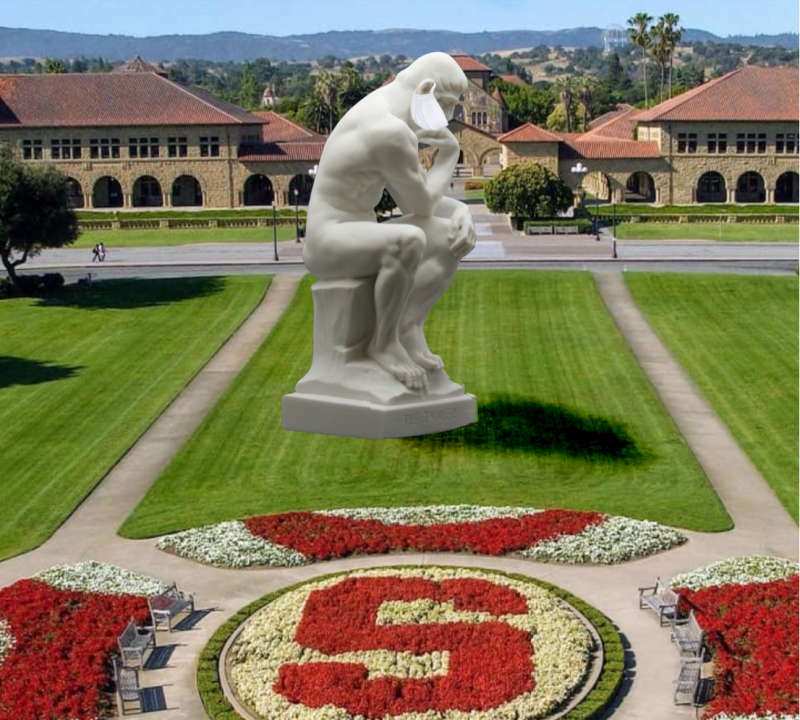 The monument is made of pure marble and cost approximately $27 million to construct. (Photo Edit: SOFIE STORAN/The Stanford Daily)