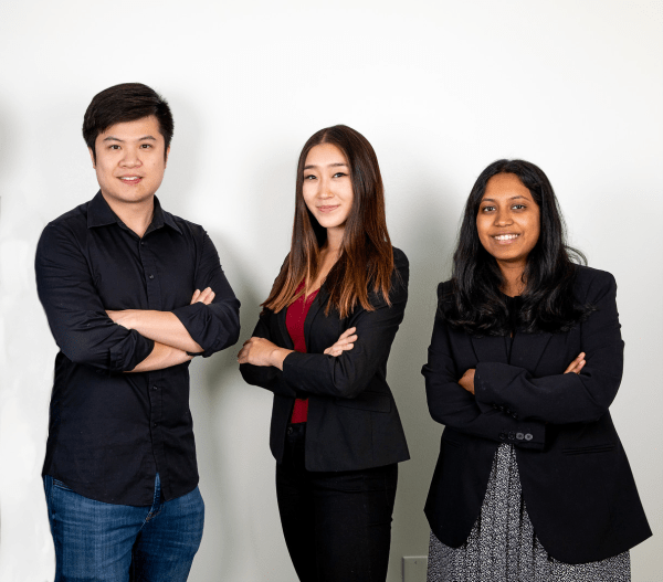 Two of Viralspace's founders were recently named to this year's Forbes 30 Under 30 list. (Photo courtesy of Michelle Lu)