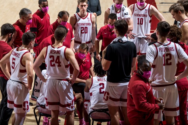 The Stanford men's basketball team (above) faces a postseason of uncertainty after dropping a triple-overtime game to Washington State on Saturday. Does the team, or any other Stanford programs, have what it takes to bring home a national title? (Photo: KAREN HICKEY/isiphotos.com)