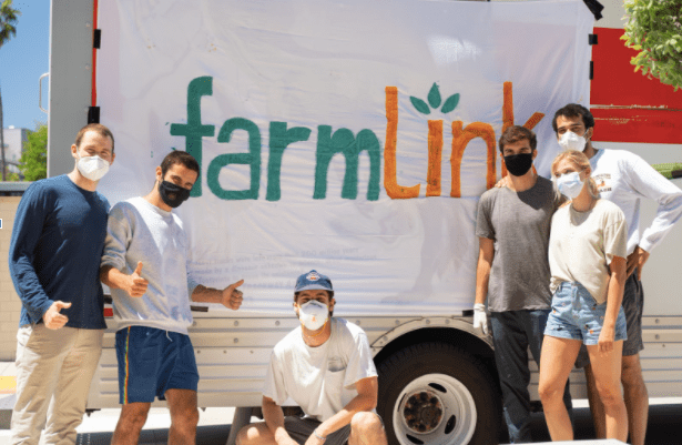 Early during the pandemic, Farmlink volunteers recognized that farmers had a surplus of valuable produce much in need at local food banks. (Photo: Courtesy of Doug Hess)