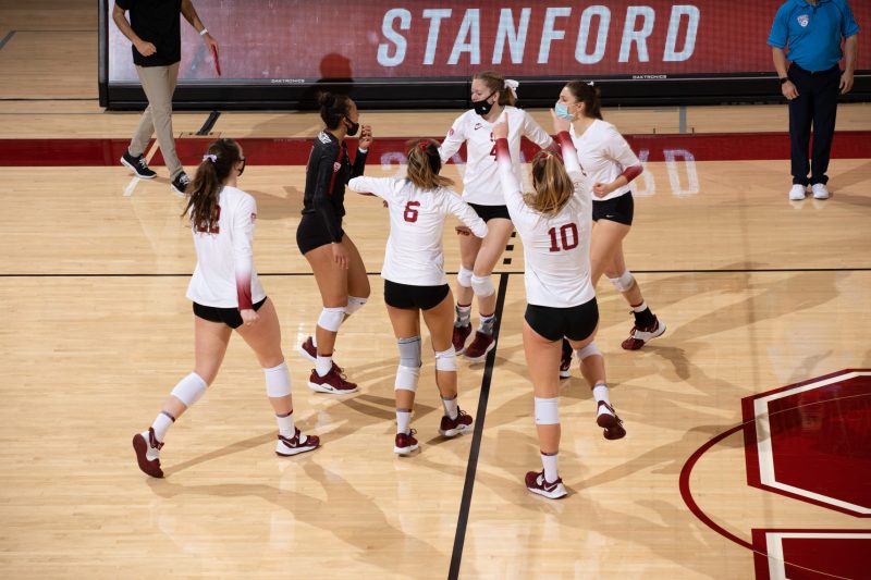 Stanford women's volleyball will host Arizona State for a pair of matches on Friday and Sunday. The young Cardinal team has been plagued by injuries and COVID-19 protocol issues en route to a 1-5 record thus far. (Photo: MIKE RASAY/isiphotos.com)