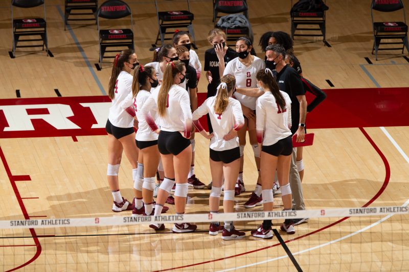 Women's volleyball will face off against the No. 9 Utes on Friday and Sunday in Salt Lake City. The matches will be Stanford's first in three weeks. (Photo: MIKE RASAY/isiphotos.com)