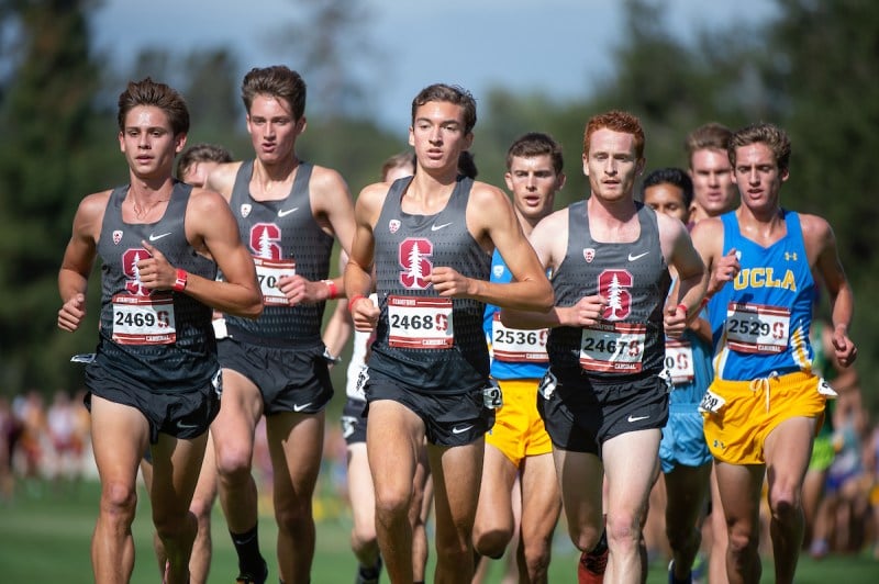Stanford cross country will take on conference foes at the Pac-12 Championships on Friday. Both the men's and women's teams have had just two regular-season meets to prepare. (Photo: JOHN TODD/isiphotos.com)