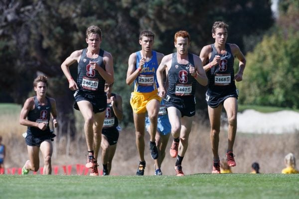 Stanford's top three runners in the men's race were freshmen as the Cardinal finished fifth overall. (Photo: DAVID ELKINSON/isiphotos.com)
