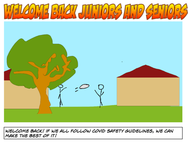 WelcomeBackJuniorsAndSeniors