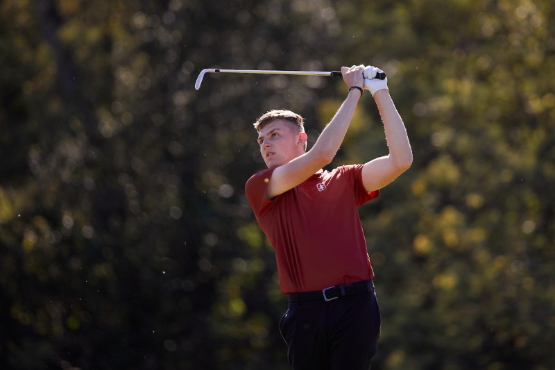 Sophomore Barclay Brown (above) and the rest of Stanford men's golf will travel to the desert for the Cowboy Classic. The two-day event serves as one of the Cardinal's final challenges before the Pac-12 Championships. (PHOTO: Bob Drebin/isiphotos.com)