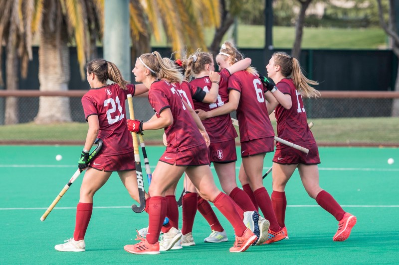 Stanford field hockey prolonged its final season with a narrow victory over Maine on Thursday. Senior attacker Corinne Zanolli was responsible for the successful penalty shot that earned the Cardinal a late ticket to the conference championship. (Photo: KAREN HICKEY/isiphotos.com)